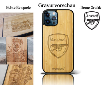 INDIVIDUELL iPhone 12 Pro Max Bambus-Kunststoff
